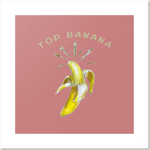 Top Banana. Wall Art by FanitsaArt